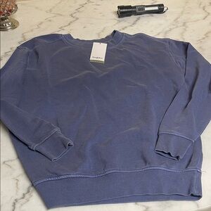 Goodfellow & Co Blue Sweatshirt navy size small NWT new